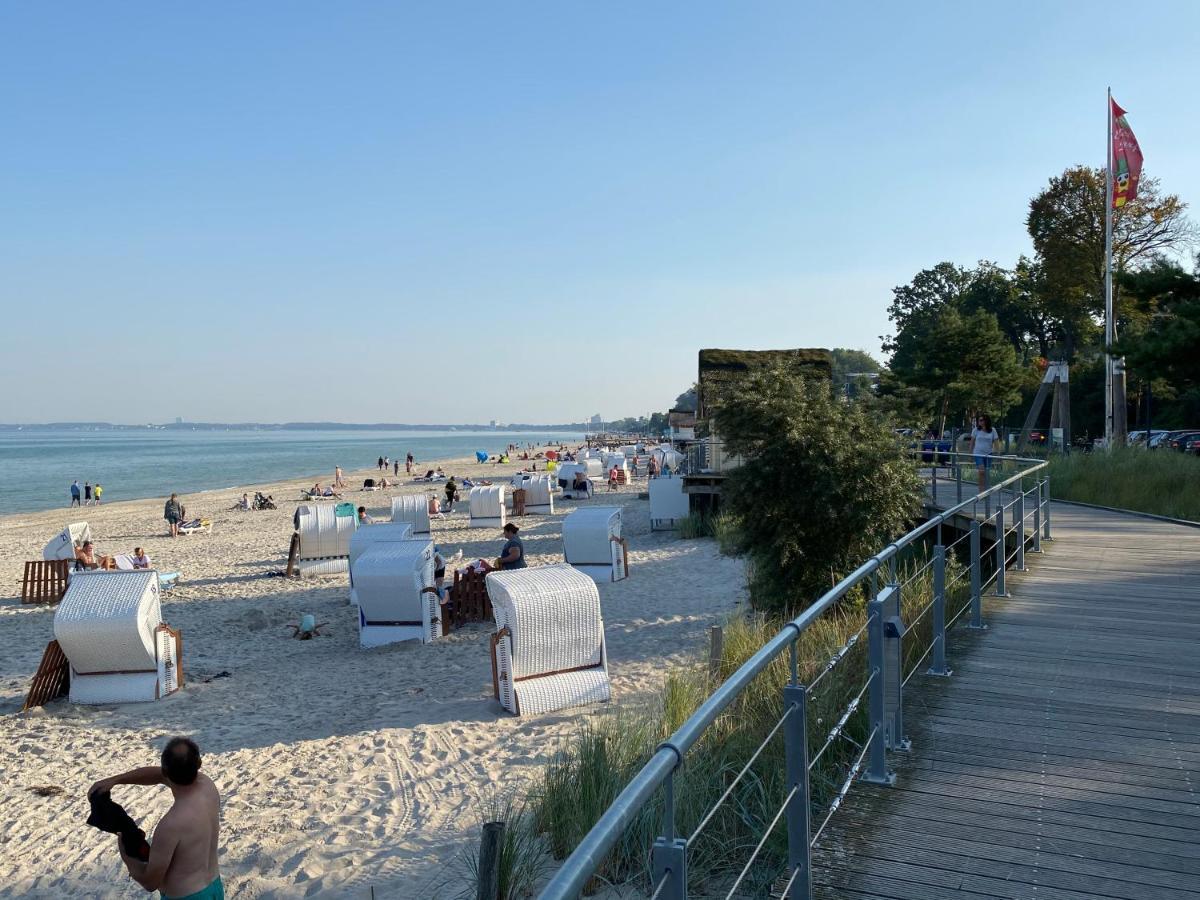 Moderne 3-Zi-Wohnung Mit Meerblick Direkt Am Strand Scharbeutz Εξωτερικό φωτογραφία