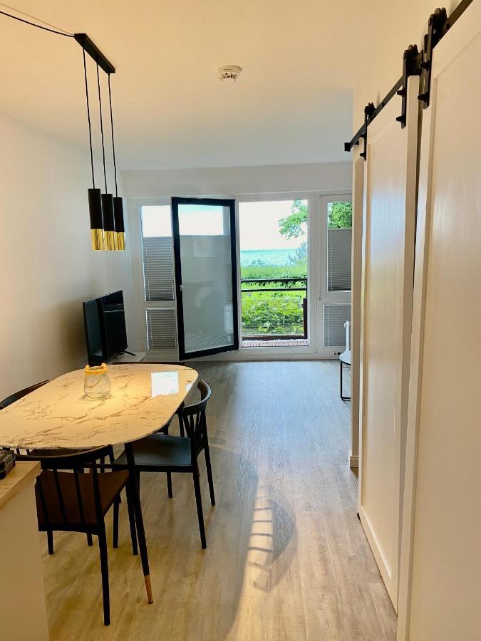 Moderne 3-Zi-Wohnung Mit Meerblick Direkt Am Strand Scharbeutz Εξωτερικό φωτογραφία